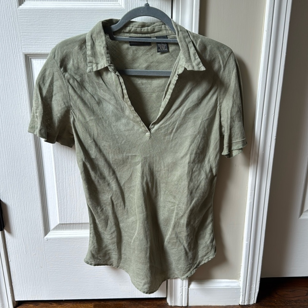 Banana Republic  Green Shirt